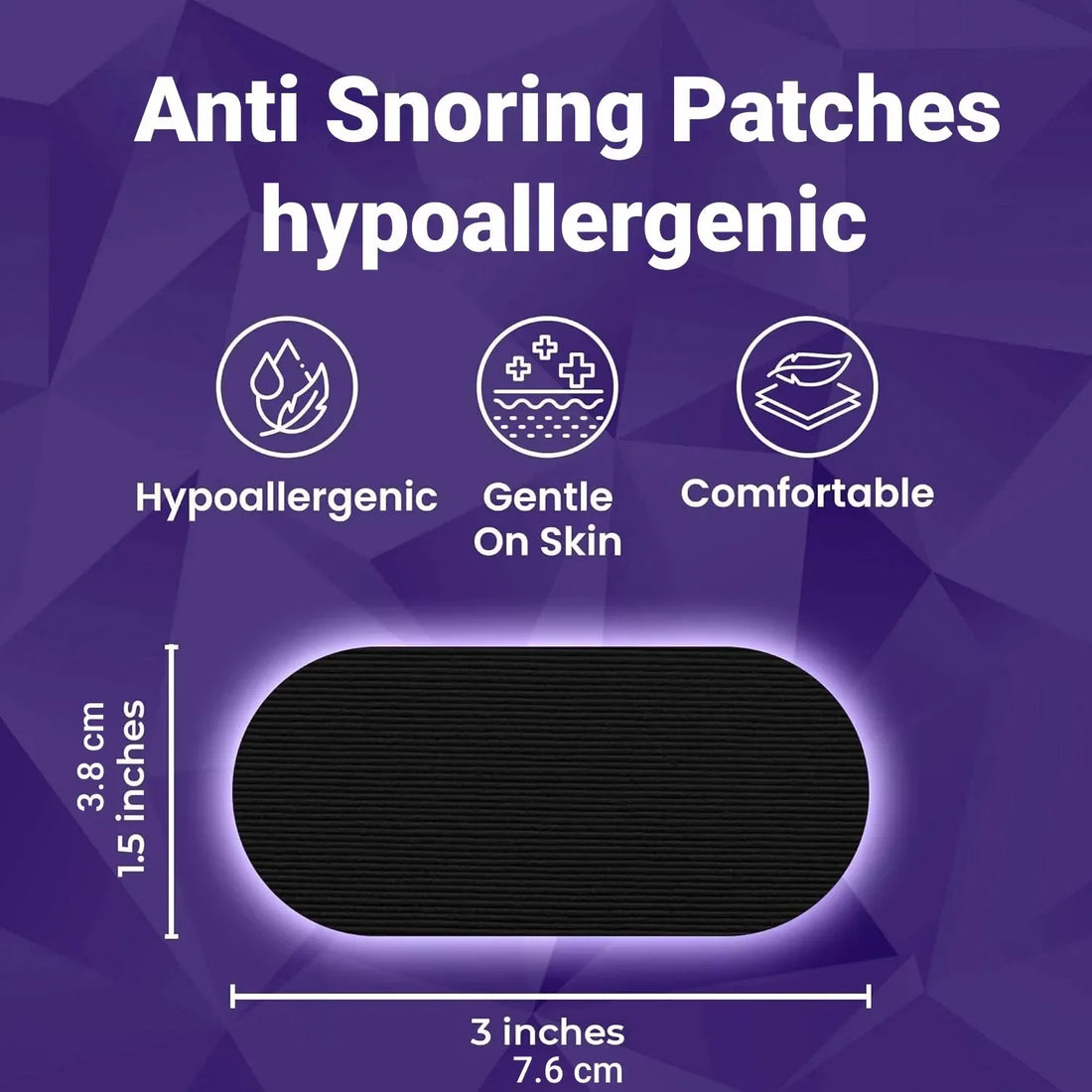 Mouth Tape Strip to Prevent Snoring and Promote Gentle Sleep